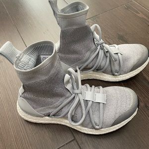 Adidas x Stella McCartney Ultra Boost High-Top Sock Trainers, womens size 7